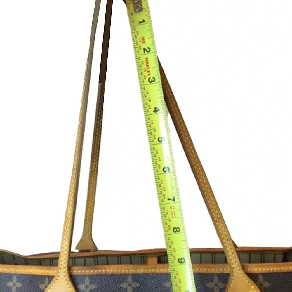 LOUIS VUITTON Monogram Neverfull GM Tote Shoulder Bag ORGANIZER, DUST BAG, COA